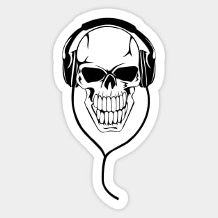 Skull Harmony - Rocking the Afterlife Sticker